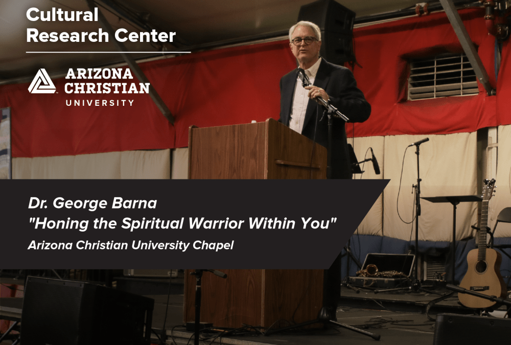 Dr. George Barna Challenges ACU Students to Prepare for Life’s Spiritual Battle
