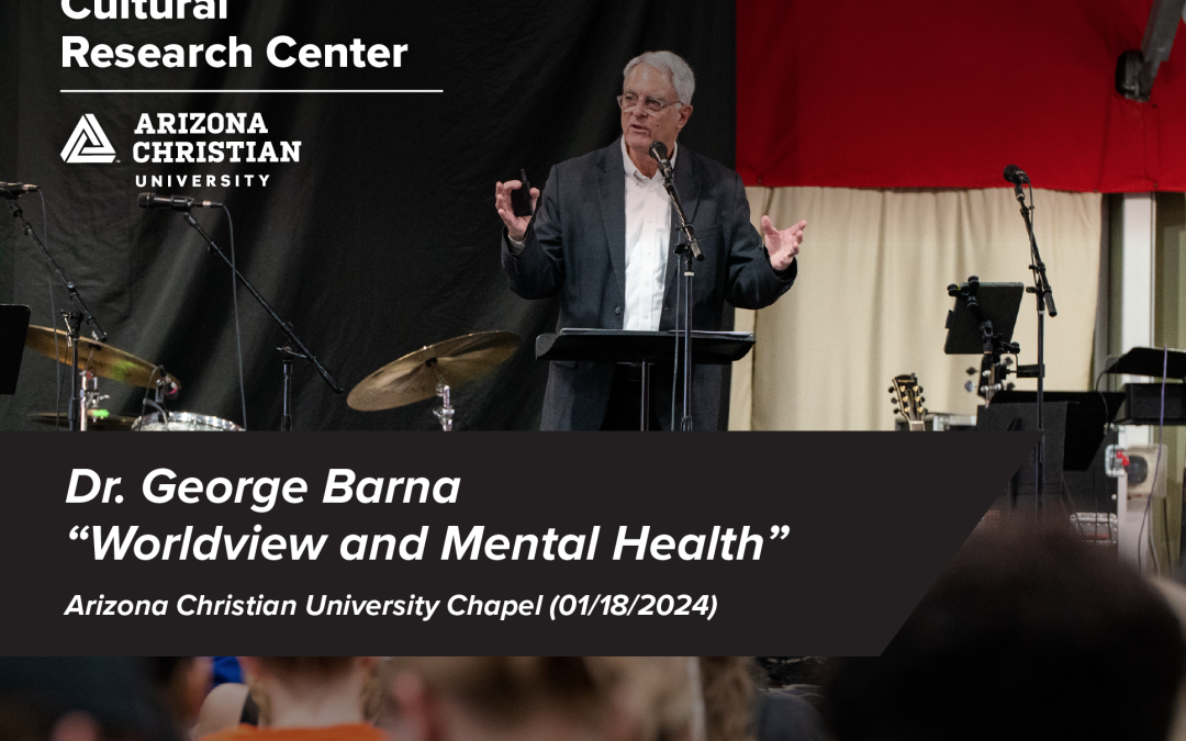 Loss of Biblical Worldview Fuels Mental Health Crisis Among Young Adults, Says CRC’s Barna