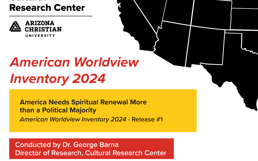 CRC Research Shows Deep Fragmentation in America; ‘Future Hinges on Spiritual Renewal’
